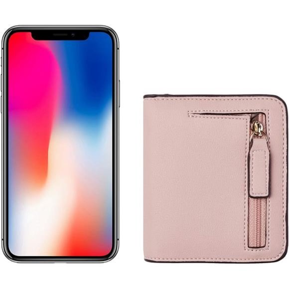 Womens Rfid Blocking Small Compact Bifold Luxury Genuine Leather Pocket Wallet - Picture 3 of 6